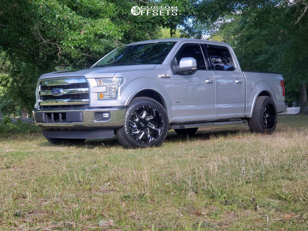 2015 Ford F-150 with 20x12 -51 Vision Spyder and 285/55R20 Fortune ...