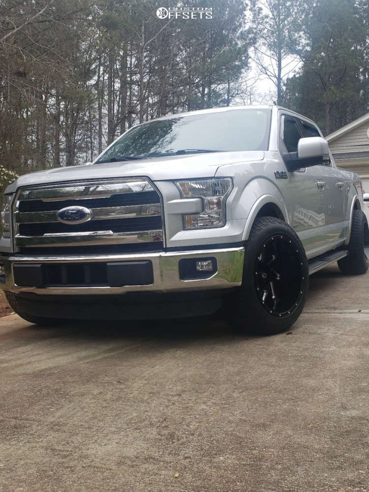 2015 Ford F-150 with 20x12 -51 Vision Spyder and 285/55R20 Fortune ...