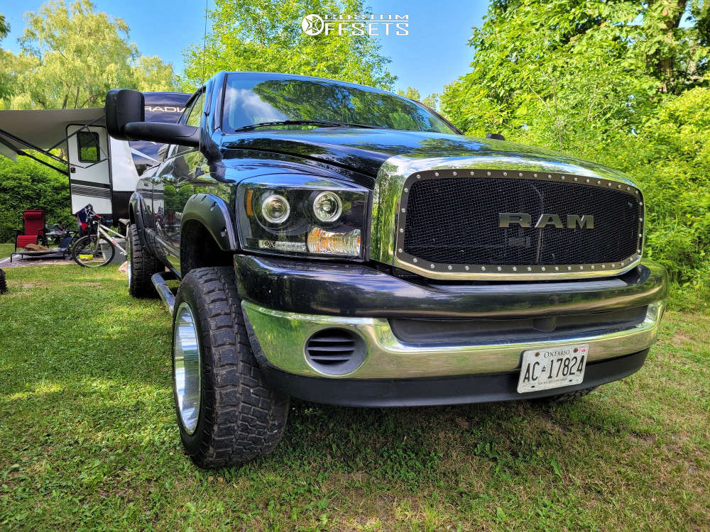 2006 Dodge Ram 1500 with 20x12 55 Vision Rocker and 305/20R20 Dick
