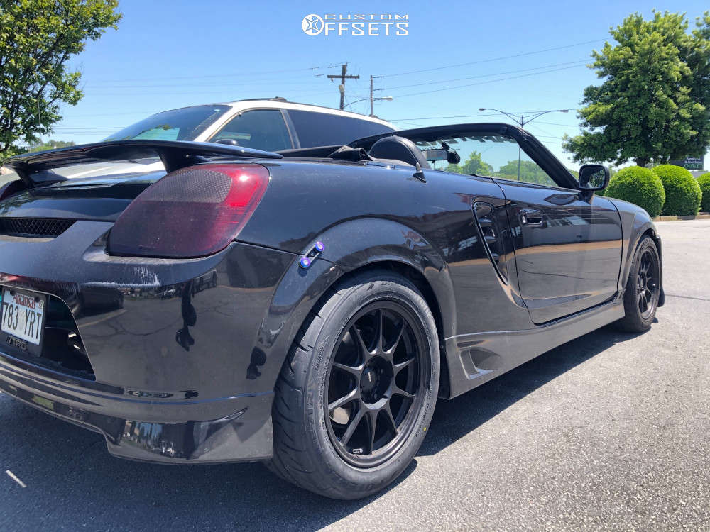 2001 Toyota MR2 Spyder with 15x7.5 35 Konig Dekagram and 205/50R15 ...