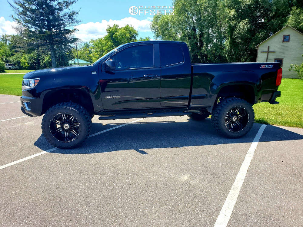 2018 Chevrolet Colorado with 20x12 44 Anthem OffRoad Equalizer and