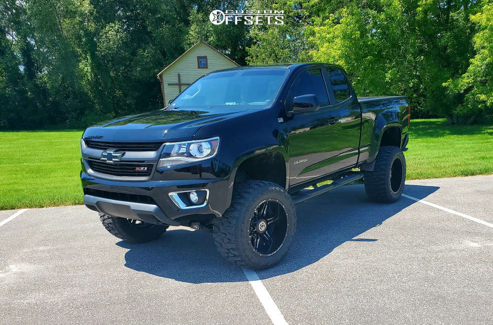2018 Chevrolet Colorado with 20x12 44 Anthem OffRoad Equalizer and