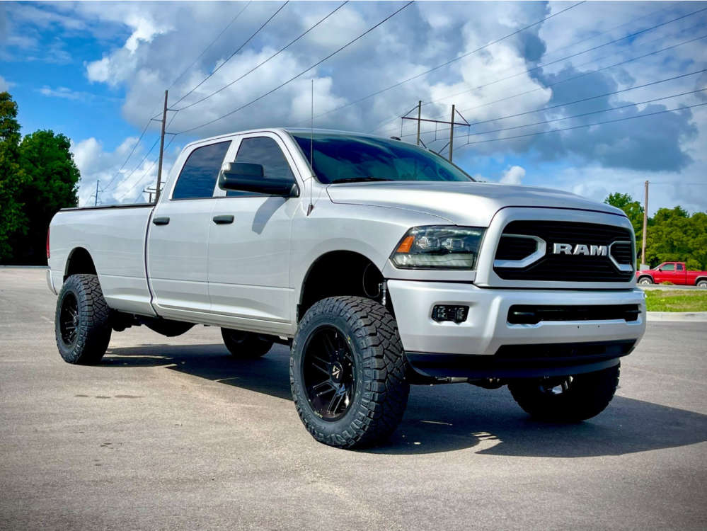 1 2016 2500 Ram Carli Suspension Lift 35in Arkon Off Road Davinci Black