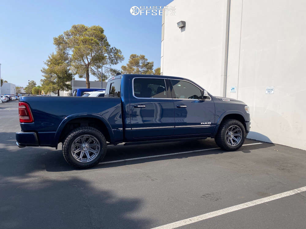 2020 Ram 1500 with 20x10 18 Fuel Siege and 33/12.5R20 Falken Wildpeak