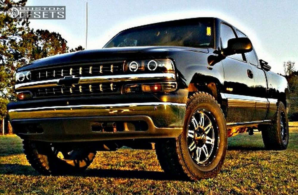 Fuel Hostage 20x9 14 Chrome D53020908255 Custom Offsets