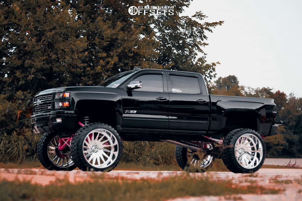 2015 Chevrolet Silverado 1500 with 30x16 -112 American Force Morph and ...