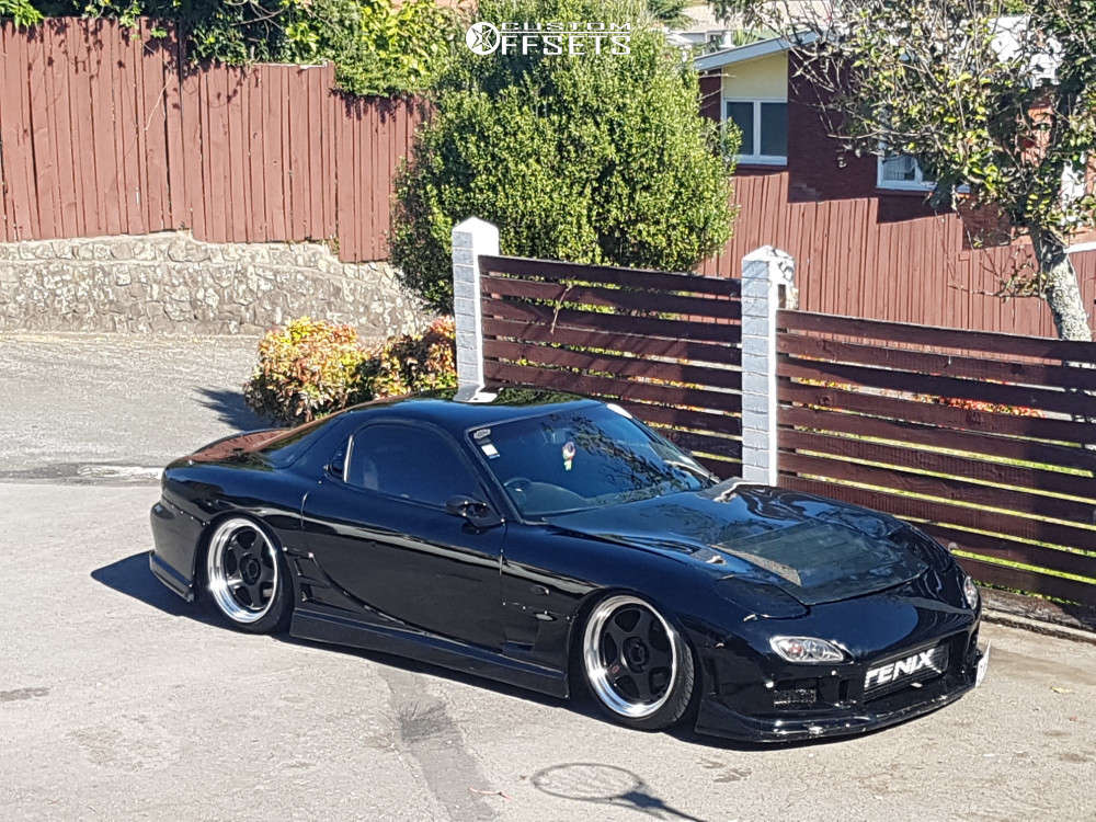 1992 Mazda RX-7 with 18x10 35 SSR Koenig and 215/45R18 Aoteli P607