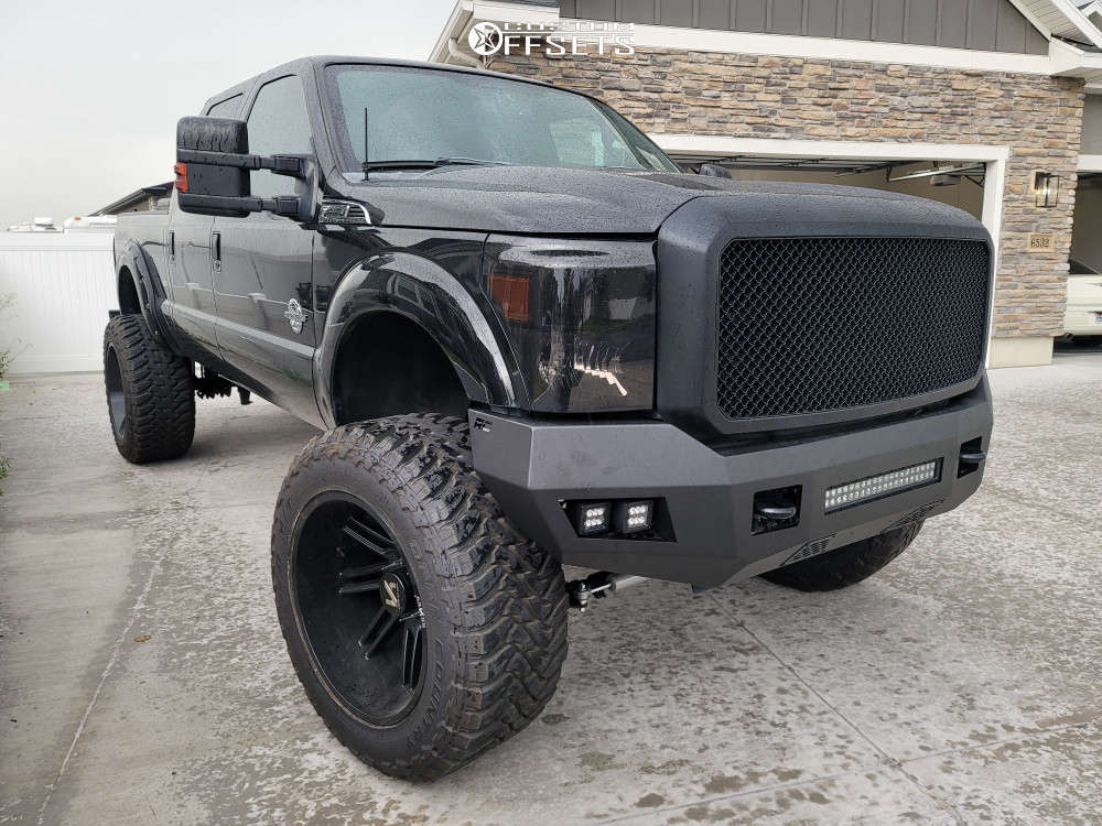 1 2012 F 250 Super Duty Ford Pro Comp Suspension Lift 8in Arkon Off Road Davinci Black