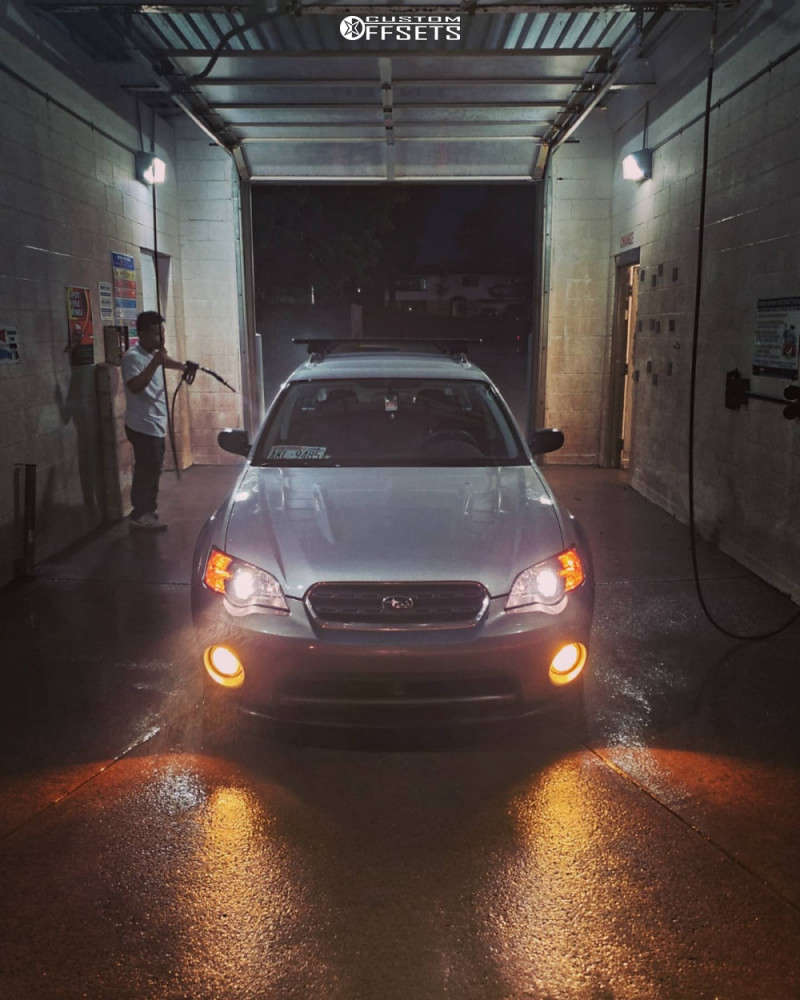2005 Subaru Outback with 18x8 42 XXR 527 and 225/40R18 Hankook Ventus ...