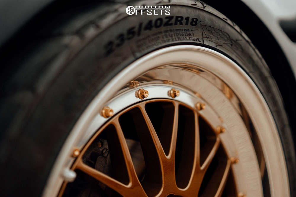 1990 Nissan 300ZX with 18x8 10 BBS Lm and 235/40R18 Nexen N'fera Sur4g ...