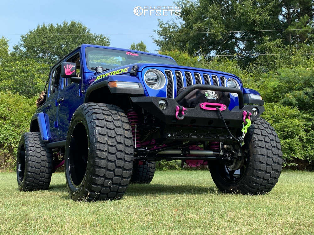 2019 Jeep Wrangler with 24x12 -44 Moto Metal Mo970 and 40/ Ironman  All Country Mt and Suspension Lift 6