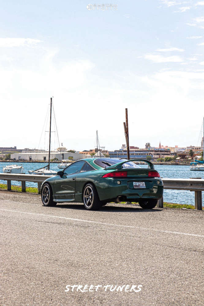 1996 Mitsubishi Eclipse with 18x8.5 35 XXR 555 and 245/40R18