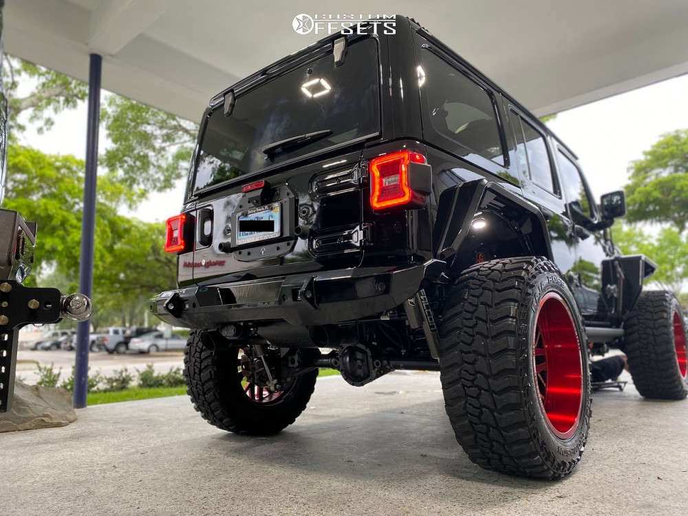 2020 Jeep Wrangler with 22x12 44 Axe Offroad Ax2.0 and 38/13.5R22