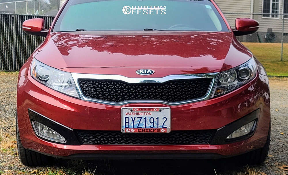 2013 Kia Optima with 18x8.5 35 XXR 560 and 235/45R18 Toyo Tires Proxes