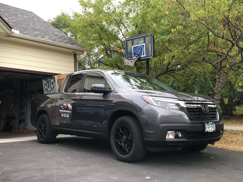 Black Rhino Overland 18x8 35 Black 1880VRL355114M76 Custom Offsets