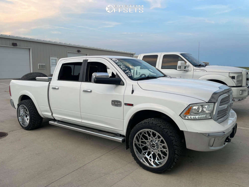 RAM 2014 Ram 1500 with 22x12 -51 Vision Rocker 412 and 33/12.5R22