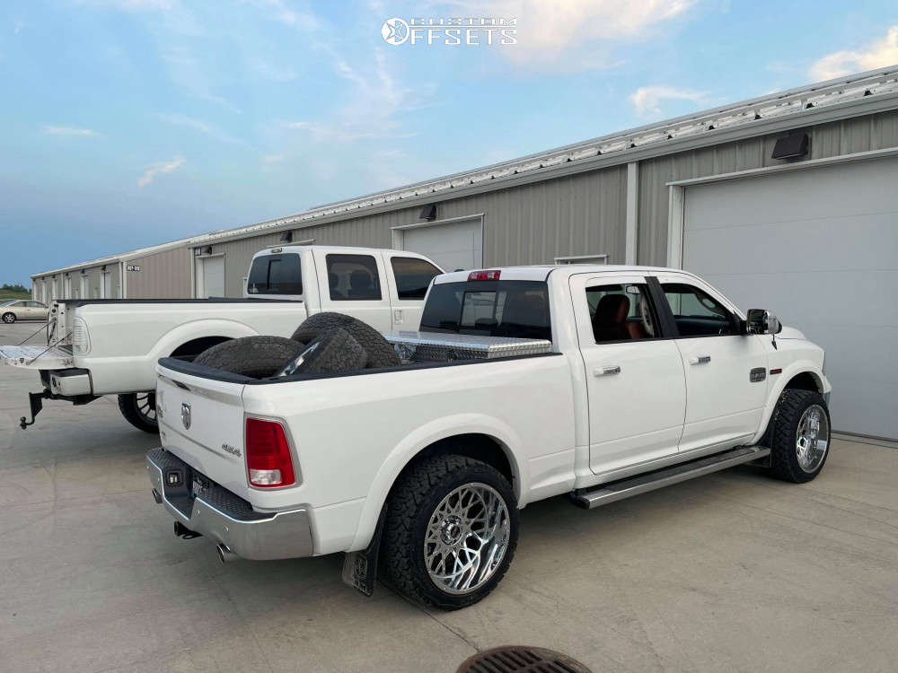 Vision Rocker 420 2014 Ram 1500 with 22x12 -51 Vision Rocker 412 and 33/12.5R22 Venom ...