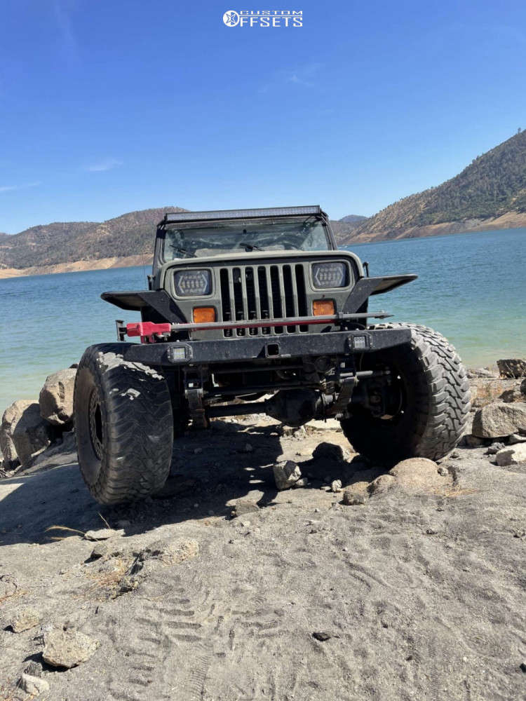 1995 Jeep Wrangler with 15x8 -19 Pro Comp 51 and 37/14.5R15 Toyo Tires ...