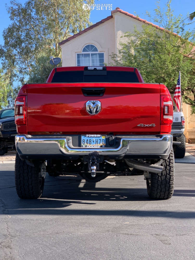 2020 Ram 2500 with 20x10 -25 Vision Rocker and 35/12.5R20 Toyo Tires ...