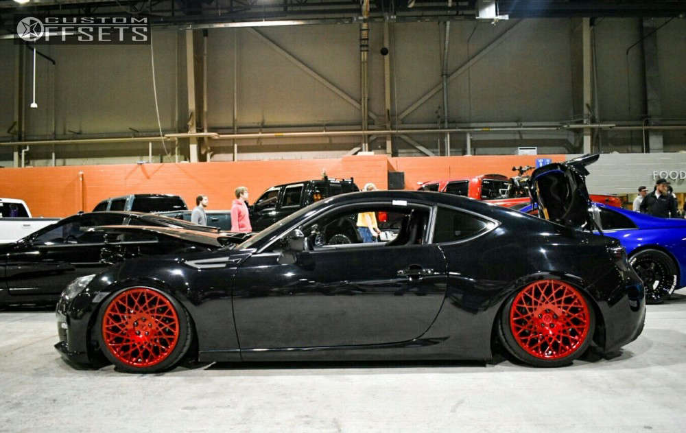 2013 Subaru BRZ with 18x8.5 35 Art In Motion Cast Ma1 and 225/35R18