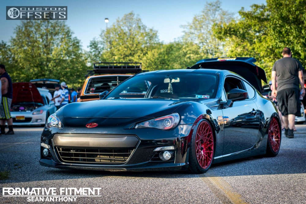 2013 Subaru BRZ with 18x8.5 35 Art In Motion Cast Ma1 and 225/35R18
