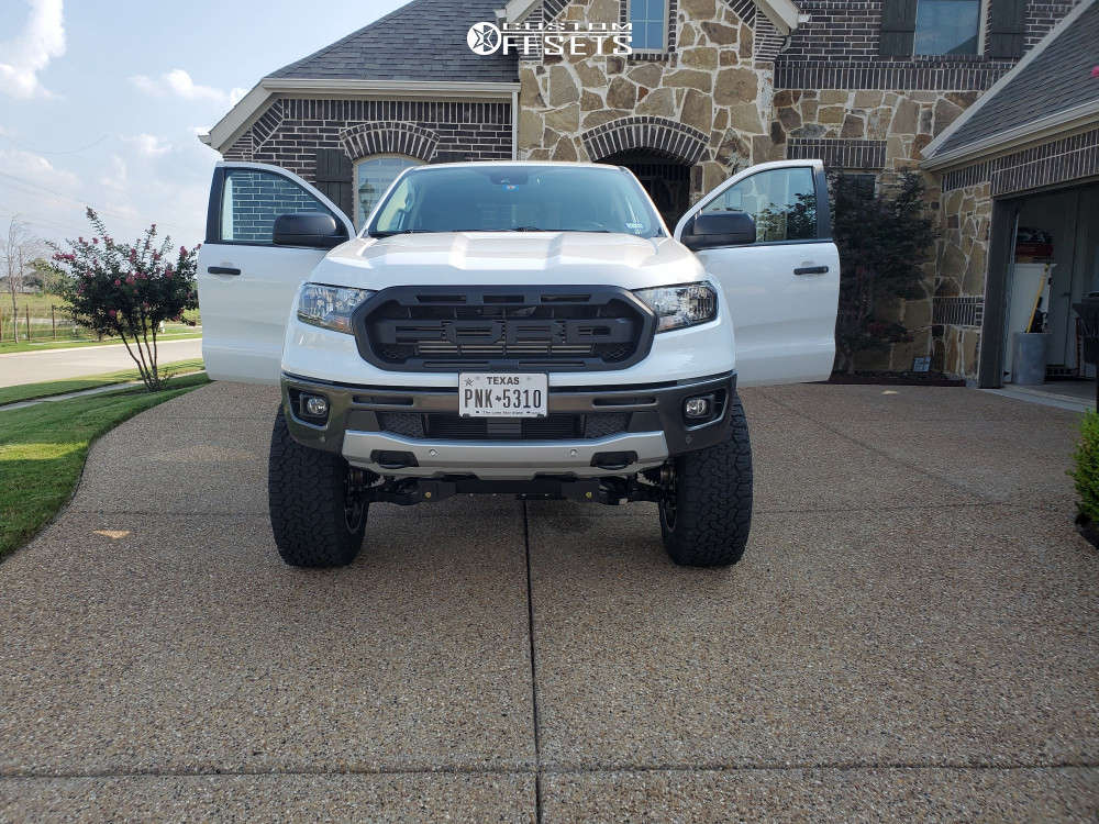 2021 Ford Ranger with 20x10 -25 Vision Rocker 412 and 33/12.5R20 ...