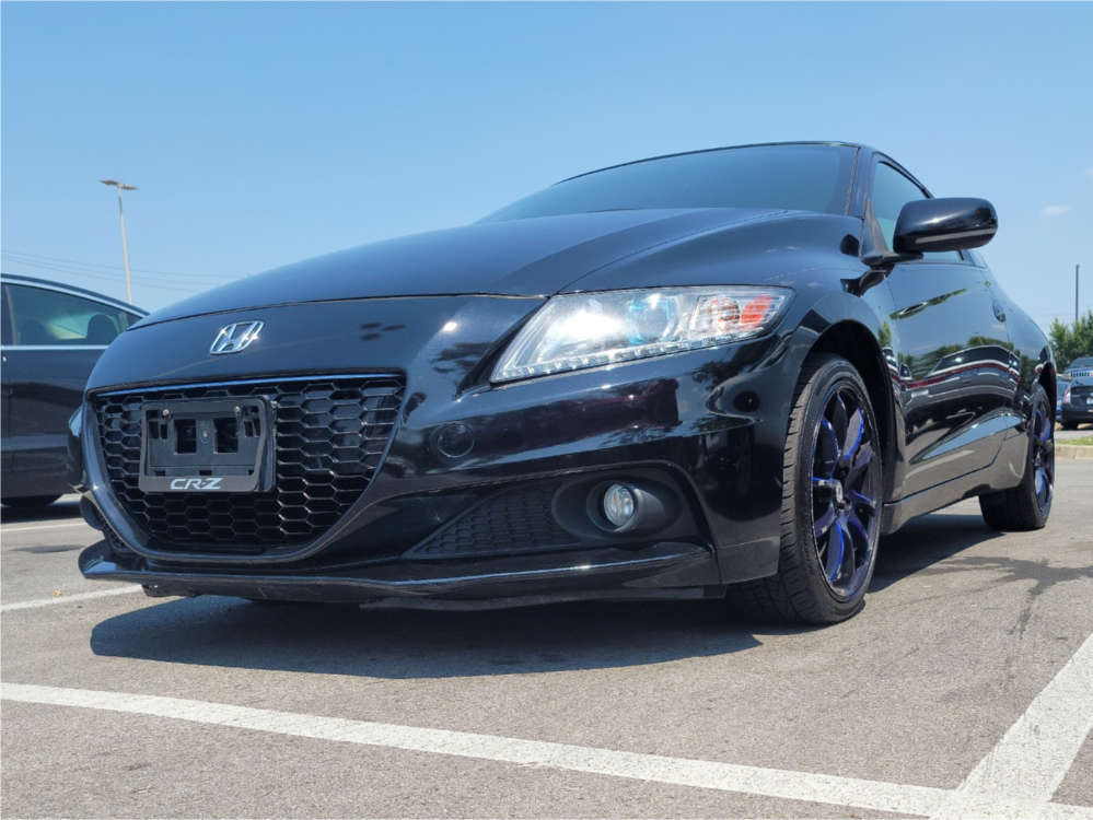 2015 Honda CRZ Wheel Offset Nearly Flush Stock 1824716 Custom Offsets