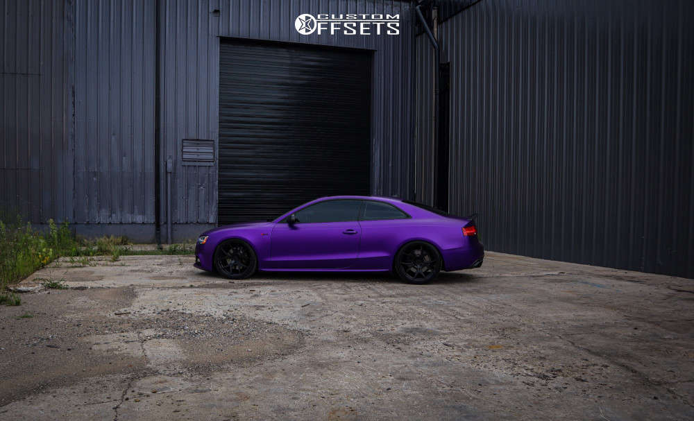 2013 Audi S5 with 20x10 33 Rohana Rfx5 and 275/30R20 Hankook Ventus V12 ...
