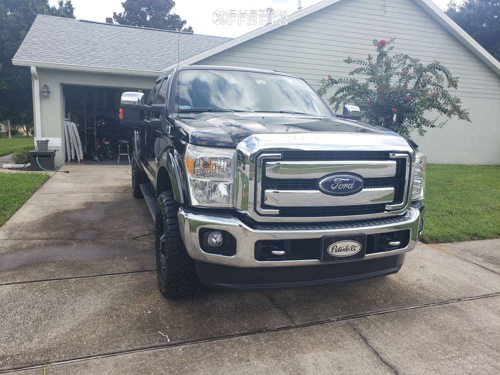 2016 Ford F-250 Super Duty with 20x9 0 Pure Grit Drive and 295/60R20 ...