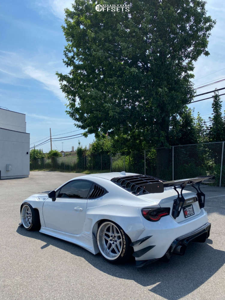 2015 Scion FR-S with 18x10.5 25 ESR Cs15 and 245/35R18 Toyo Tires ...