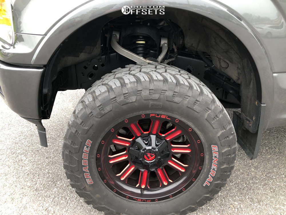 2018 Ford F150 with 18x9 12 Fuel Hardline and 33/12.5R18 General