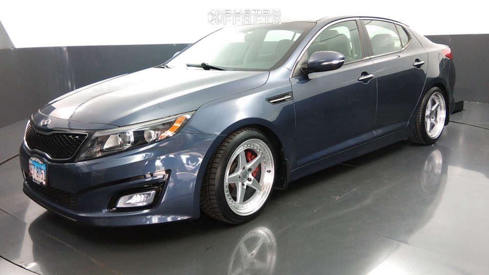2015 Kia Optima with 18x8.5 35 Aodhan Ds05 and 225/40R18
