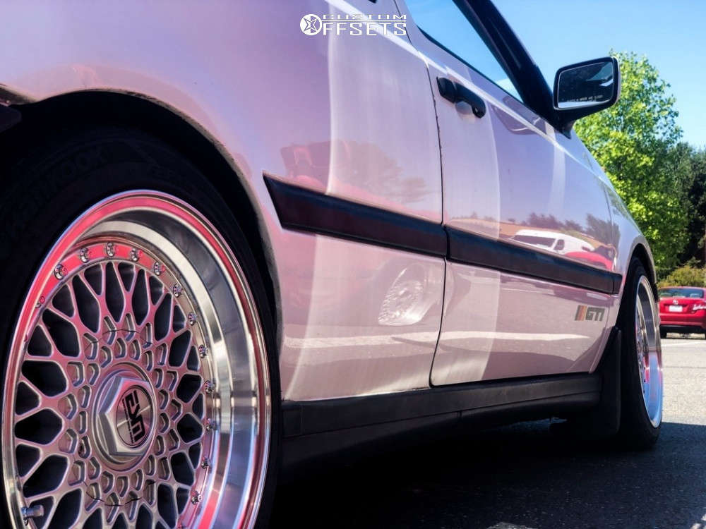 1998 Volkswagen GTI with 16x8 20 ESM 002r and 205/40R16 Nitto Neo Gen ...