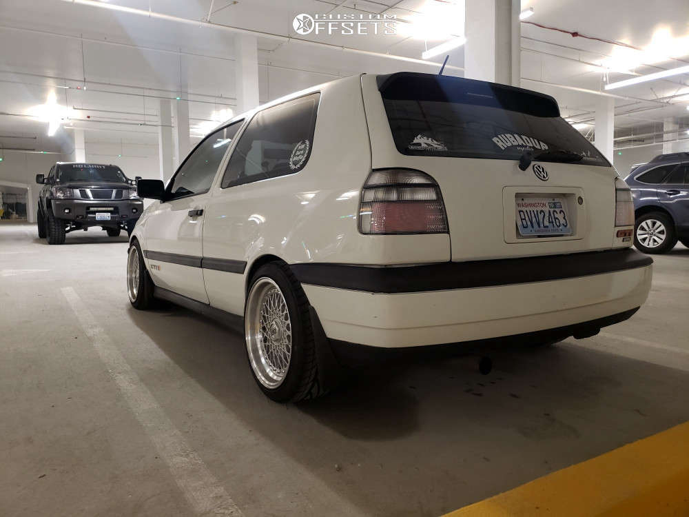 1998 Volkswagen GTI with 16x8 20 ESM 002r and 205/40R16 Nitto Neo Gen ...