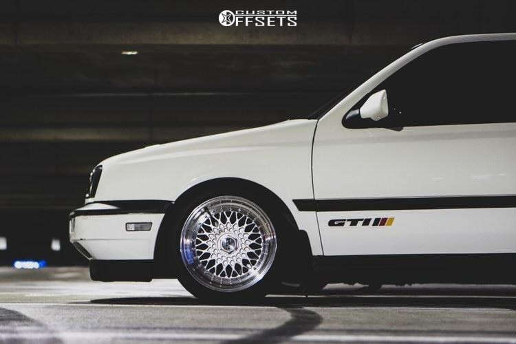 1998 Volkswagen GTI with 16x8 20 ESM 002r and 205/40R16 Nitto Neo Gen ...