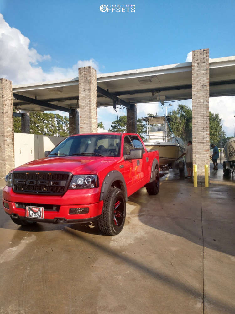 F150 Vision Razor 2004 Ford F-150 with 20x10 -25 Vision Razor and 275/55R20 Goodyear ...