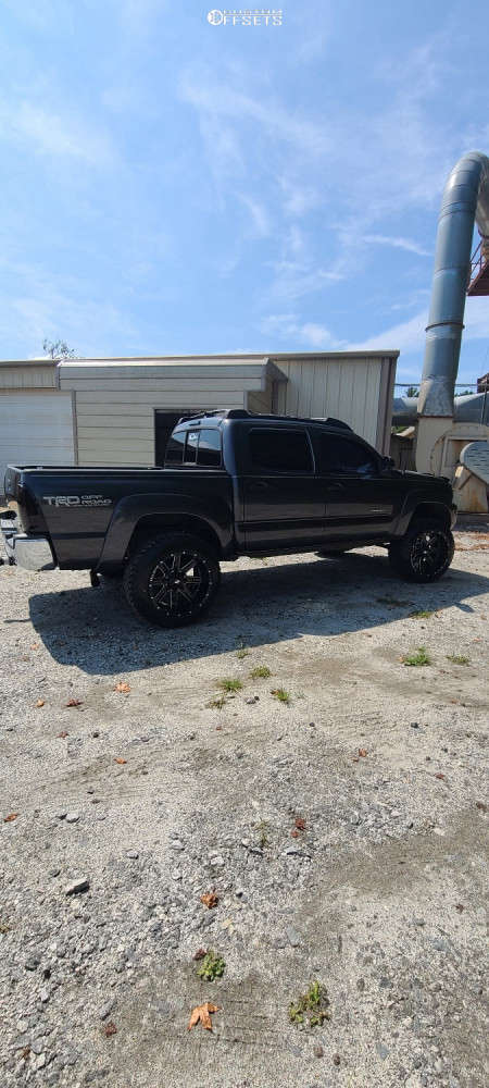 2012 Toyota Tacoma with 20x12 -44 Ballistic Rage 959 and 275/65R20 ...