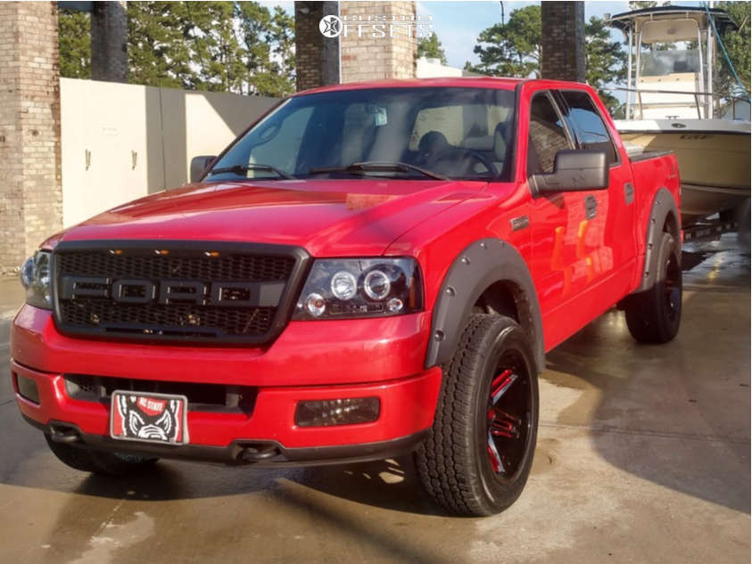 F150 Vision Razor 2004 Ford F-150 with 20x10 -25 Vision Razor and 275/55R20 Goodyear ...