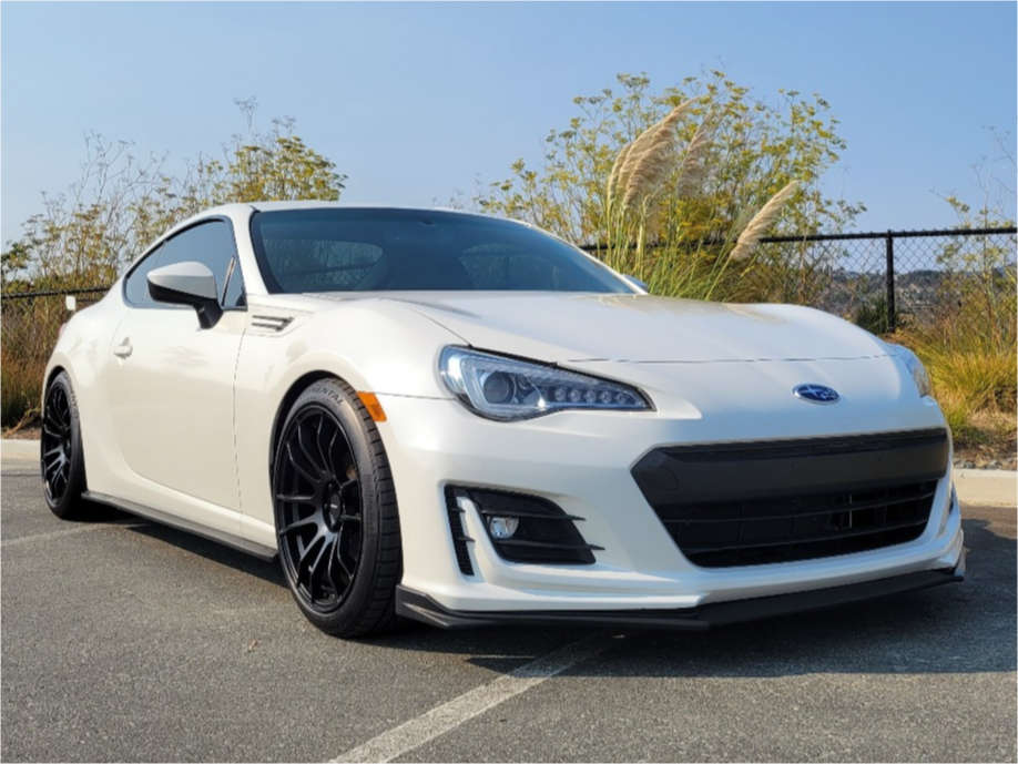 2017 Subaru BRZ with 18x8.5 33 AVID1 AV20 and 225/40R18