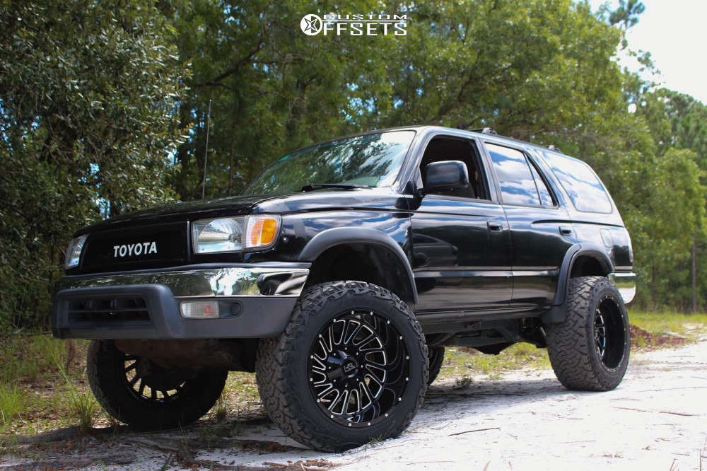 1999 Toyota 4Runner with 20x12 51 Hardrock Overdrive and 33/12.5R20