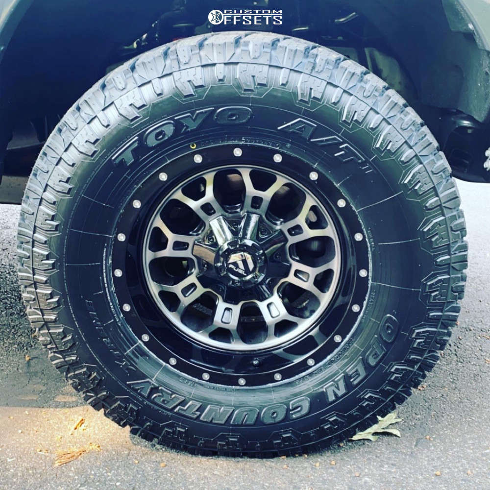 2021 Ford F-250 Super Duty with 18x9 1 Fuel Crush and 35/12.5R18 Toyo ...