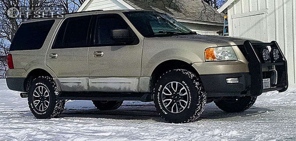 2004 Ford Expedition with 17x8.5 34 OEM Wheels Raptor and 285/70R17 ...
