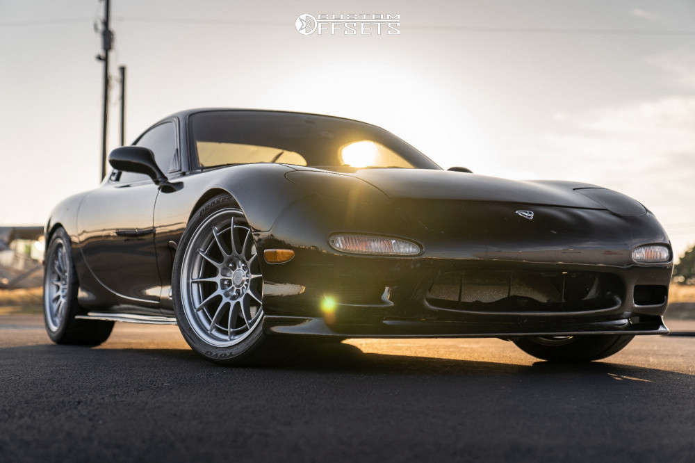 1993 Mazda RX-7 with 18x9.5 40 Enkei Nt03m and 265/35R18 Toyo