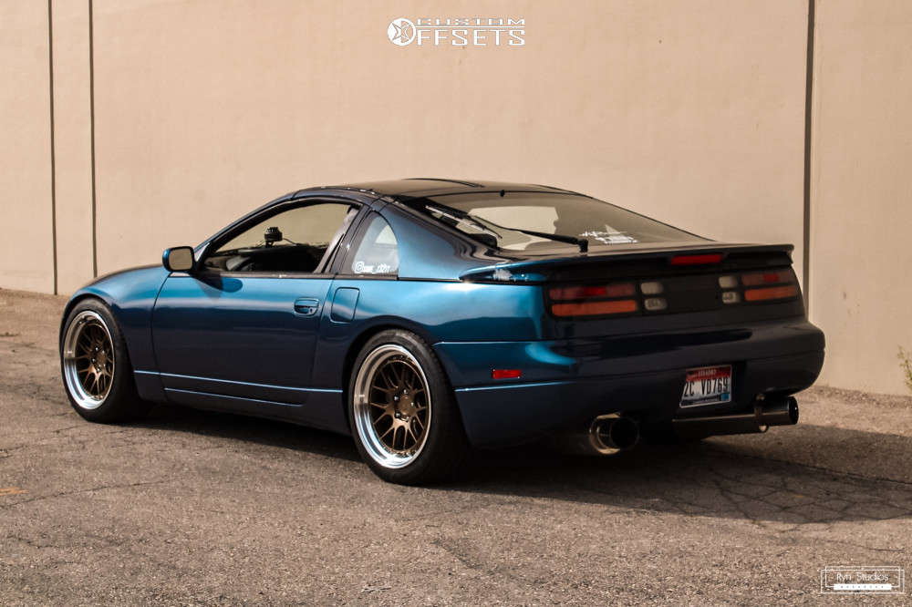 1993 Nissan 300ZX with 18x9.5 30 Aodhan Ds06 and 255/40R18 Nankang