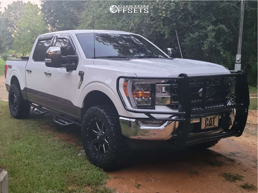 2021 Ford F-150 with 20x9 1 Fuel Maverick and 295/60R20 Nitto Trail ...