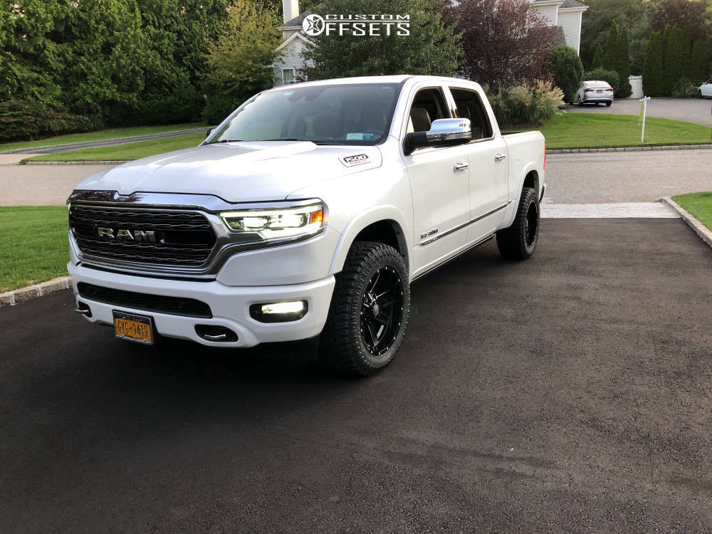 2020 Ram 1500 with 20x10 -19 Ballistic Rage 959 and 33/12.5R20 Atturo ...