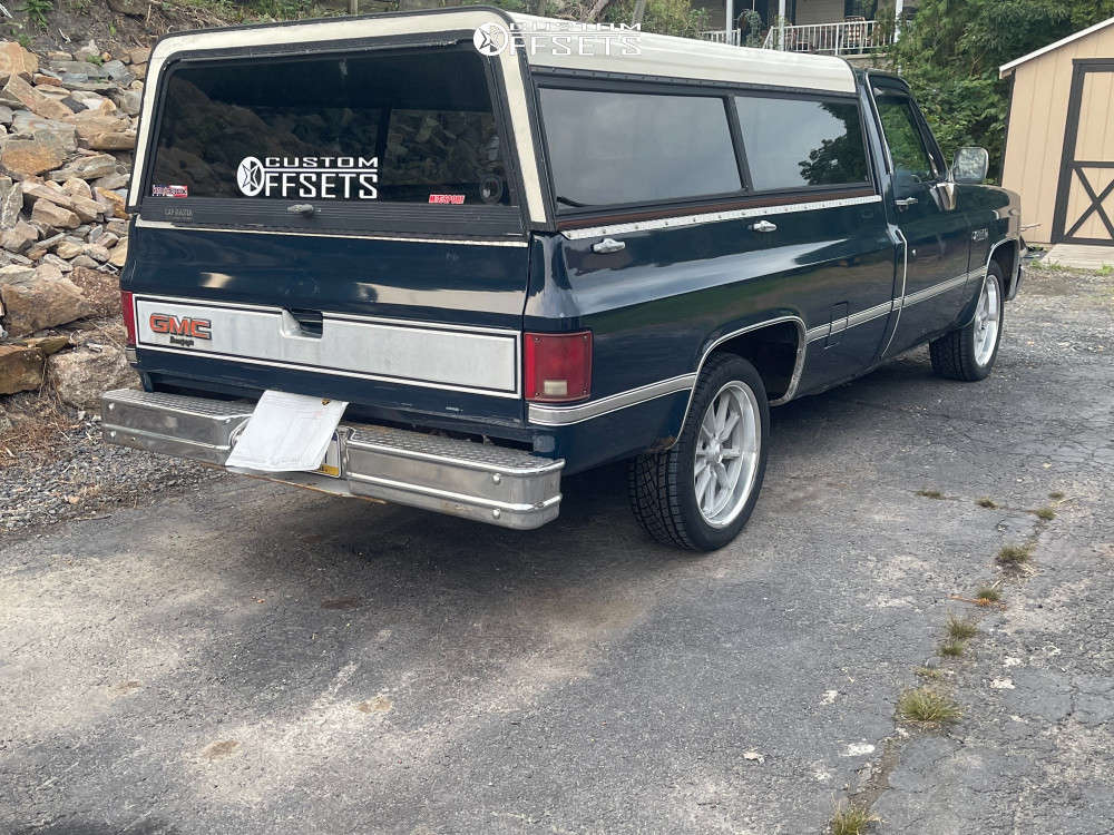 1986 GMC C1500 with 20x8 0 American Racing VN507 and 255/45R20