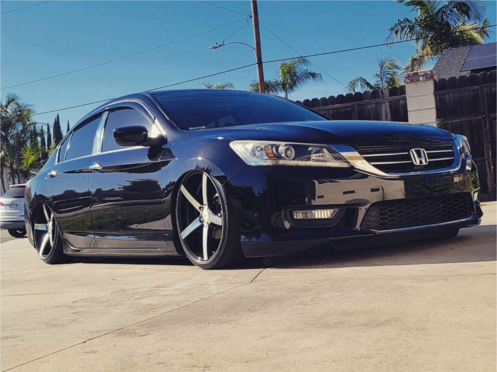 2015 Honda Accord Wheel Offset Tucked Air Suspension 1873490 Custom Offsets