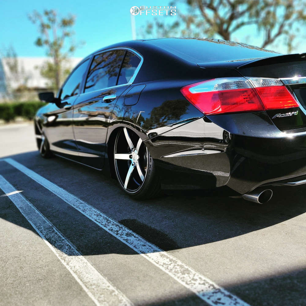 2015 Honda Accord Wheel Offset Tucked Air Suspension 1873490 Custom Offsets