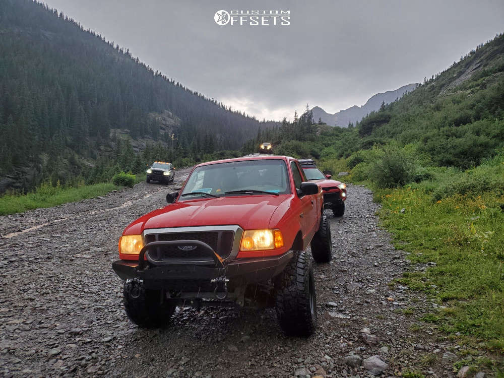 2004 Ford Ranger with 15x10 -44 Pro Comp 51 and 33/12.5R15 Mickey ...